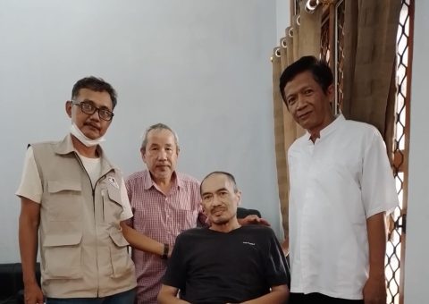 DPP SWI Silaturahmi ke Kediaman Kamsul Hasan Ahli Pers.