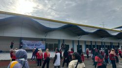 DPD SWI Kota Depok Gelar Senam Sehat Meriahkan HPN 2024