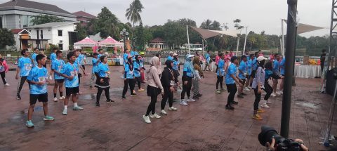 PT KMI Ajak Masyarakat Hidup Sehat Lewat SARUN.FUN 5K