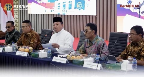 Bincang Isu Pertanahan dan Tata Ruang, Menteri Nusron Sampaikan Perkembangan Penyelesaian Pagar Laut