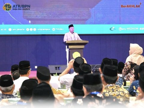 212 Sertifikat Tanah Diserahkan Menteri ATR/BPN kepada Muhammadiyah