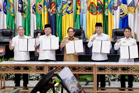 Lima Kementerian/Lembaga Perkuat Sinergi Tata Kelola Pertanahan dan Tata Ruang