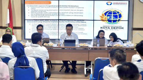 Ombudsman Jakarta Gandeng Kantah Depok Sosialisasikan Standar Pelayanan