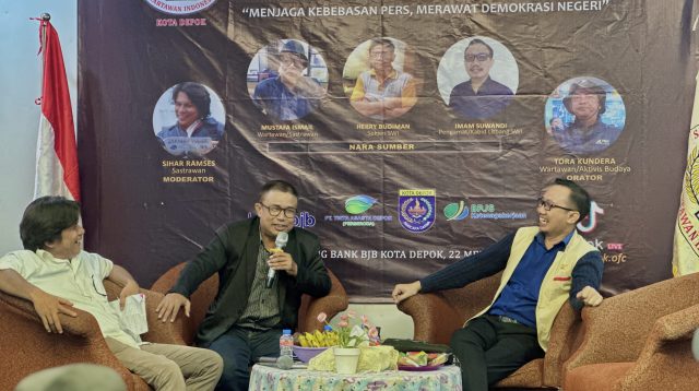 SWI Depok Gelar Diskusi Publik Bareng Redaktur Tempo dan Pengamat Sosial Politik