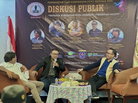 SWI Depok Gelar Diskusi Publik Bareng Redaktur Tempo dan Pengamat Sosial Politik