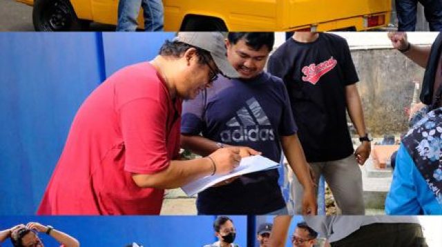 Wujud Kepedulian Sosial, PT Tirta Asasta Depok Berkurban 42 Besek Bambu