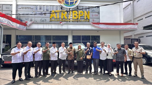 Perkuat Sinergi, Komisi A DPRD Depok Kunjungi BPN Kota Depok