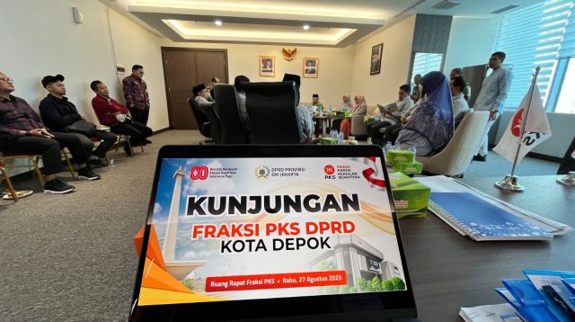Perkuat Sinergi Lintas Daerah, FPKS Depok Sambangi FPKS DKI Jakarta