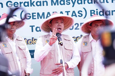 Menteri ATR/BPN Luncurkan Gerakan Pasang Patok Tanah Permanen