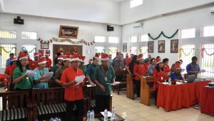 Wujudkan Pembinaan Rohani, Rutan Depok Gelar Pelayanan Kasih Natal 2025