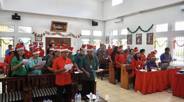 Wujudkan Pembinaan Rohani, Rutan Depok Gelar Pelayanan Kasih Natal 2025