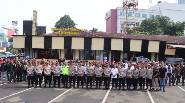 Ajak Jauhi Anarkis, Kapolres Depok Tekankan Peran Strategis Ormas