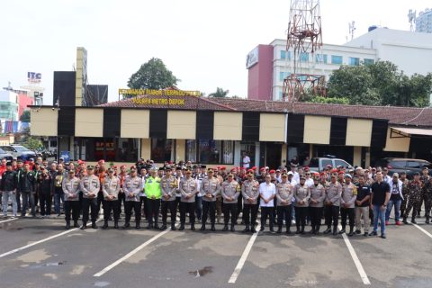 Ajak Jauhi Anarkis, Kapolres Depok Tekankan Peran Strategis Ormas