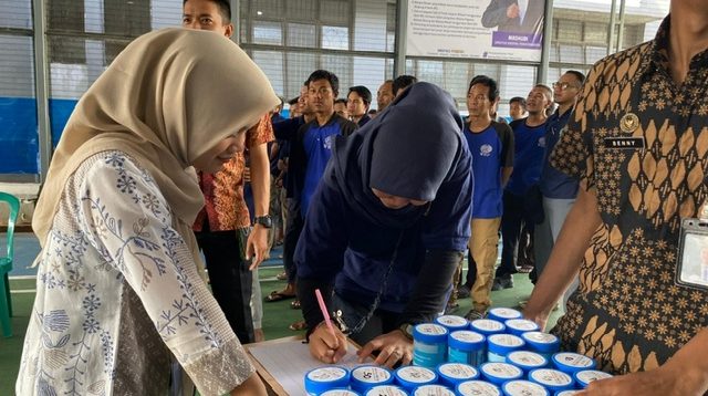 Wujudkan Rutan Bersinar, Seluruh Pegawai dan Warga Binaan Rutan Depok Negatif Narkoba