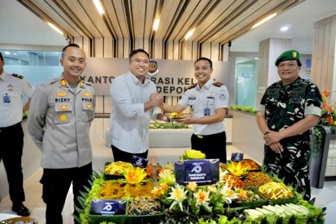 Perkuat Sinergi, Rutan Depok Sambangi Kantor Imigrasi di Hari Bakti Imigrasi ke-76