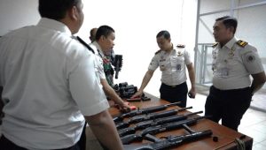 Pastikan Senjata Optimal, Rutan Depok Gelar Pengecekan Rutin