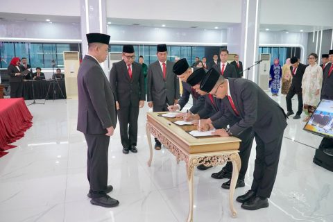 Lantik Pejabat Baru, Menteri ATR/BPN Tekankan Transformasi Pelayanan Publik