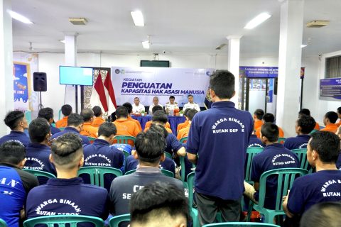 Kakanwil Jabar Tanamkan Nilai HAM di Rutan Depok