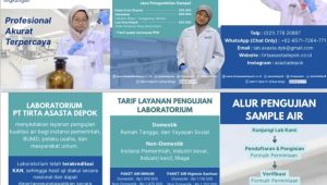 Laboratorium Tirta Asasta Depok Kini Layani Uji Kualitas Air Masyarakat