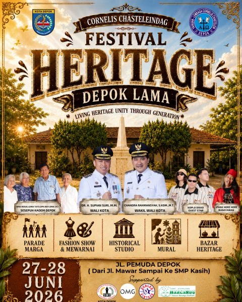Festival Depok Heritage Jadi Wadah Edukasi Sejarah bagi Generasi Muda