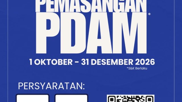 Tirta Asasta Depok Gratiskan Biaya Penyambungan Pelanggan Baru